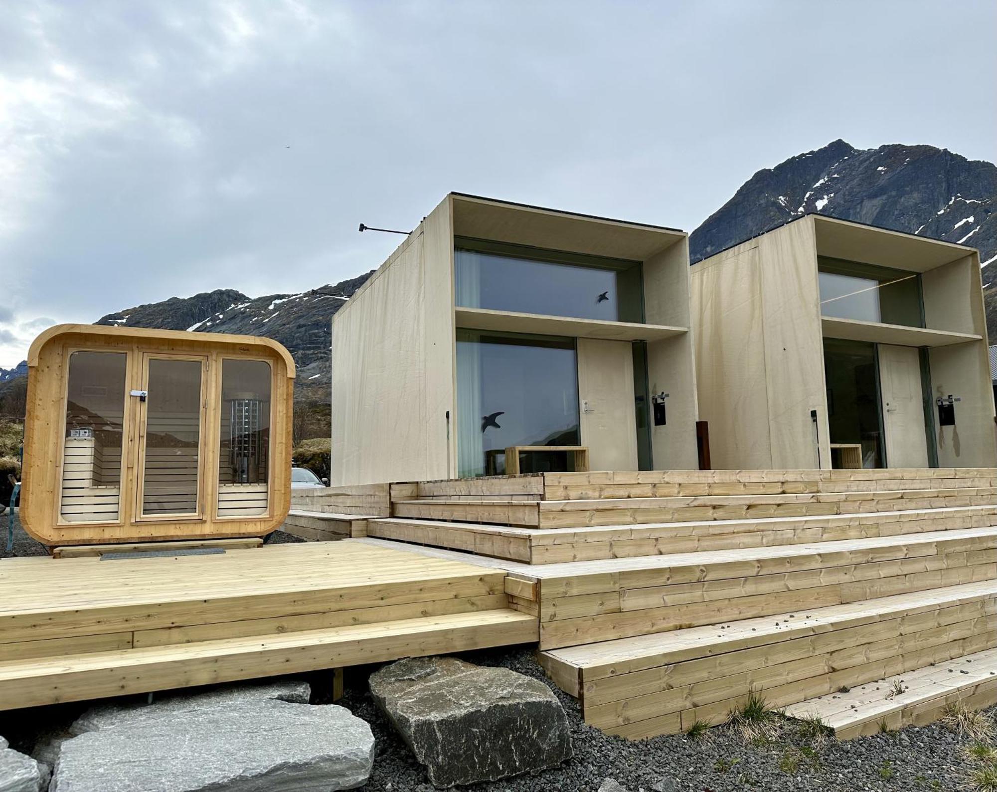 Oceanview Mini-House - Stunning Views Leilighet Ramberg Eksteriør bilde