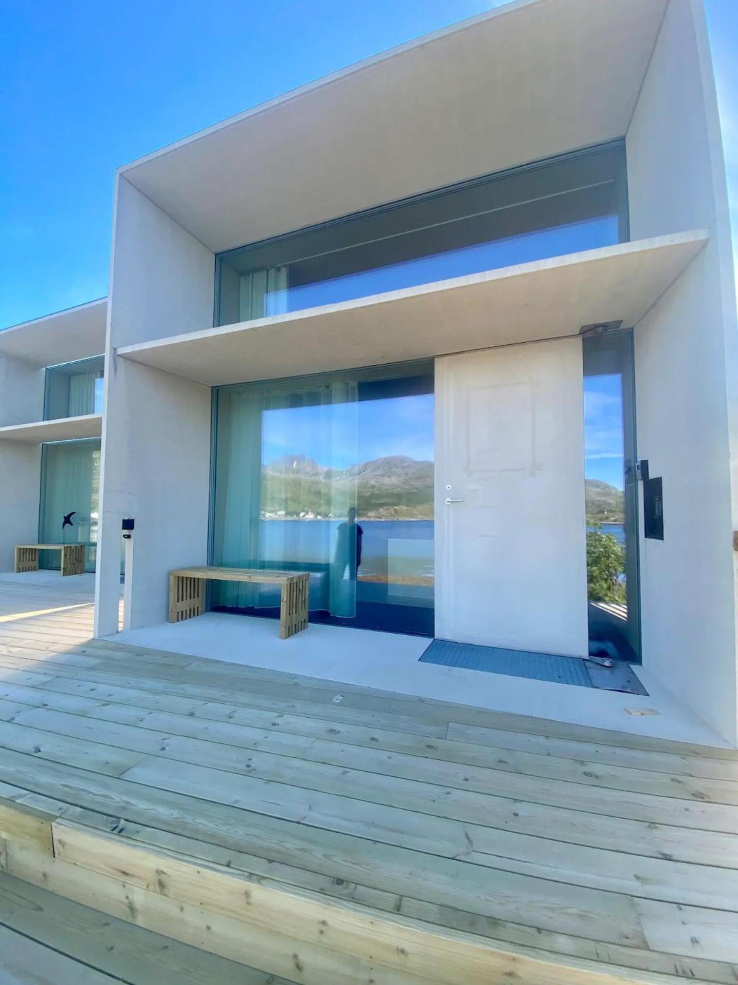 Oceanview Mini-House - Stunning Views Leilighet Ramberg Eksteriør bilde
