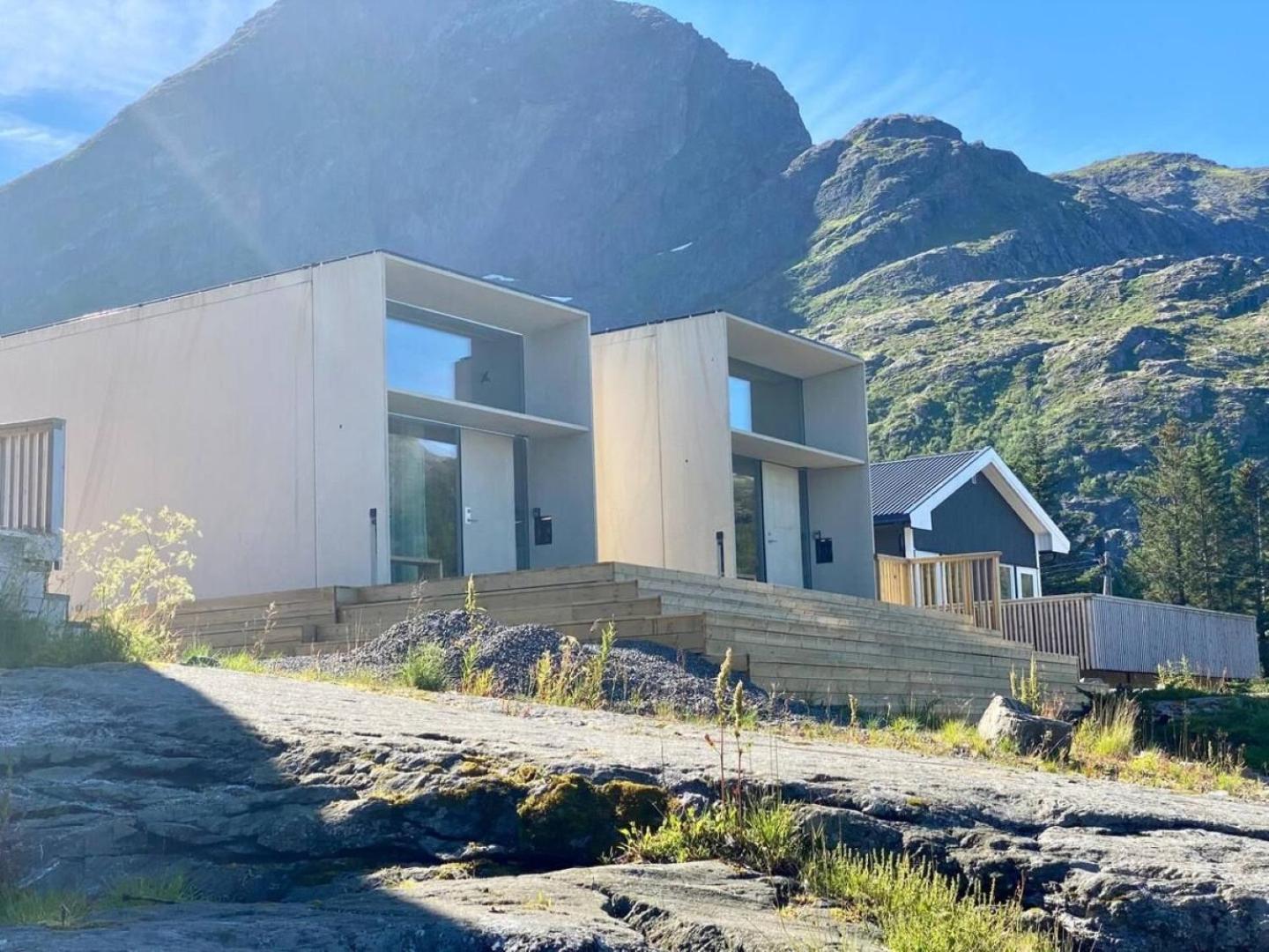 Oceanview Mini-House - Stunning Views Leilighet Ramberg Eksteriør bilde