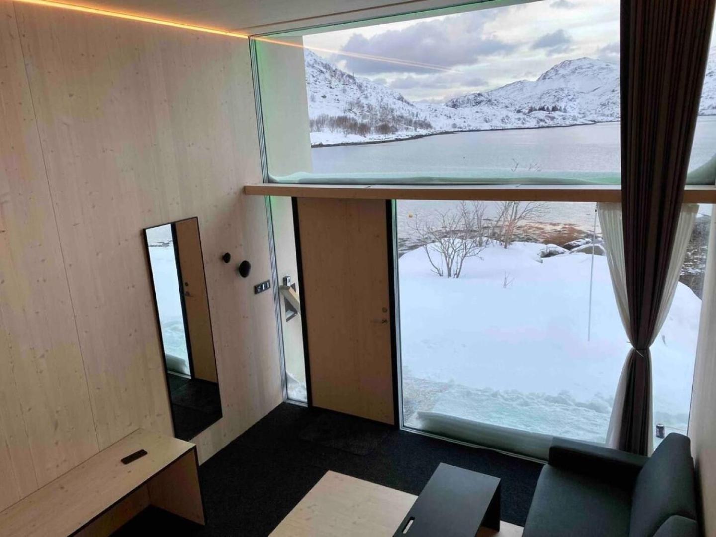 Oceanview Mini-House - Stunning Views Leilighet Ramberg Eksteriør bilde